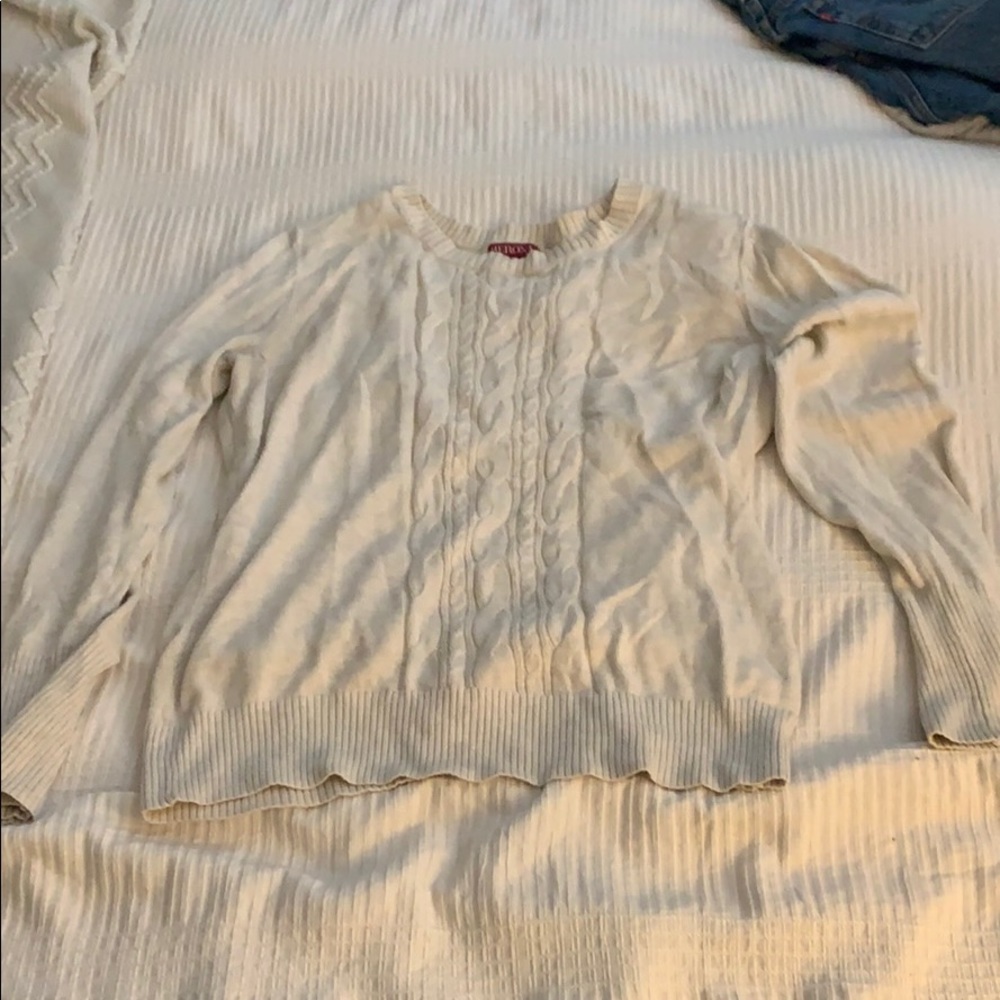 Merona Cream Sweater